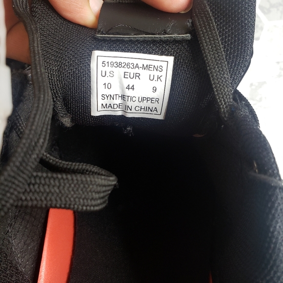 Levi's Comfort BLACK Synthetic Sneaker size 9 - Picture 5 of 8